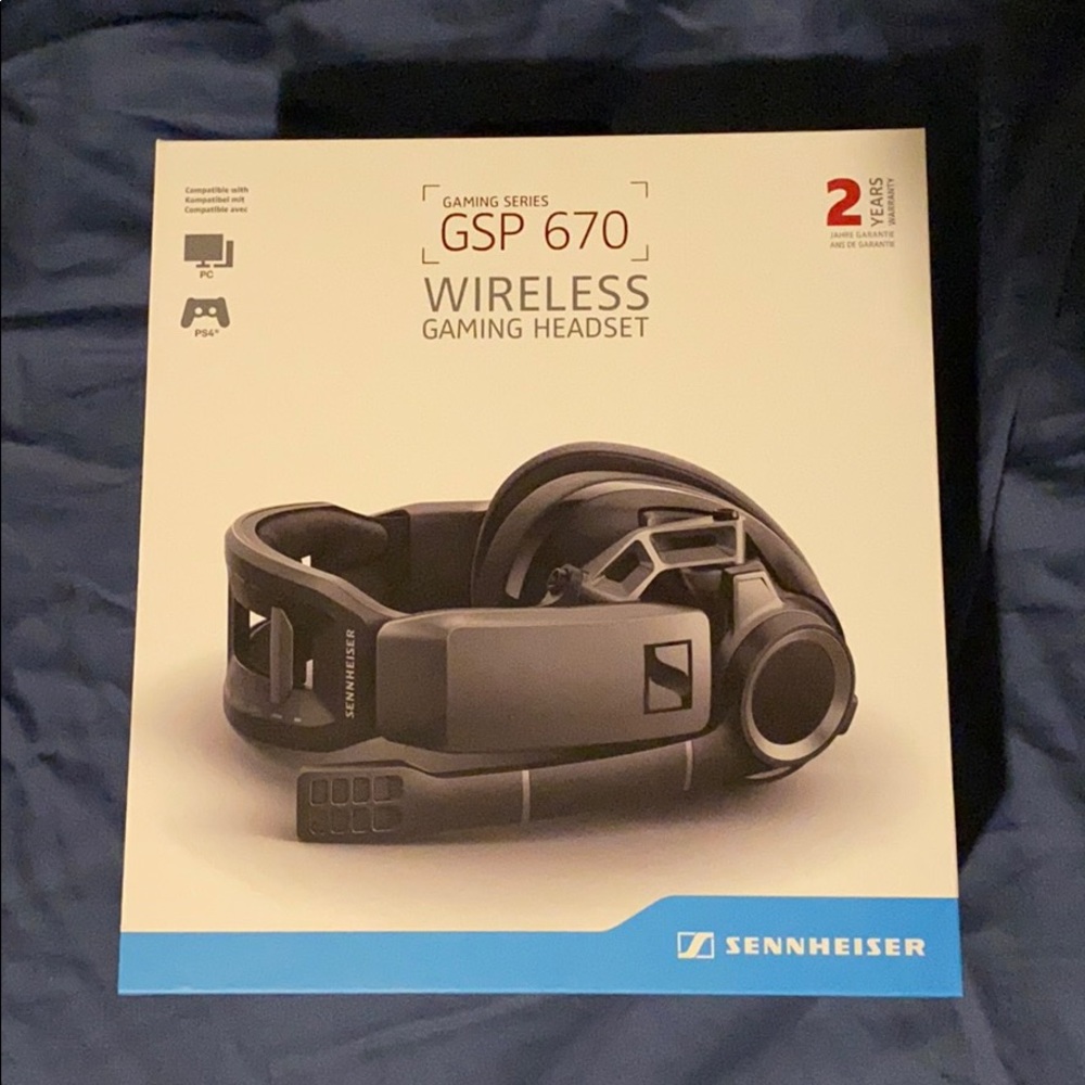 Sennheiser GSP 670 wireless/Bluetooth headphones
